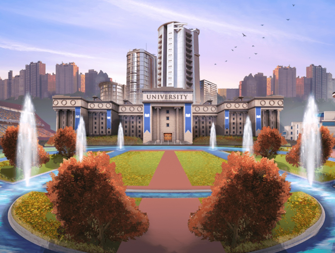 Cities: Skylines - Campus bg