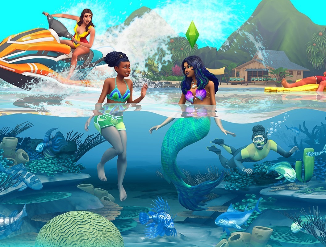 The Sims 4 - Island Living DLC Origin CD Key bg