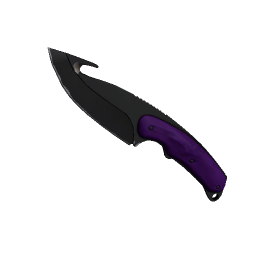 ★ StatTrak™ Gut Knife | Ultraviolet Logo