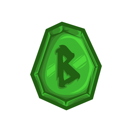 Berkana Rune logo